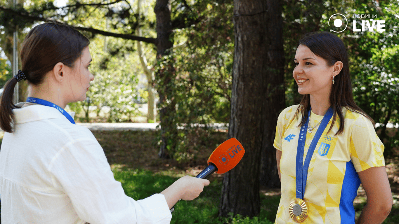 Спортсменка о планах после войны. Фото: Новини.LIVE