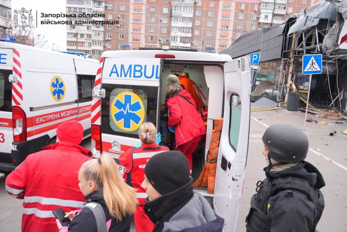 Атака на Запоріжжя 14 грудня