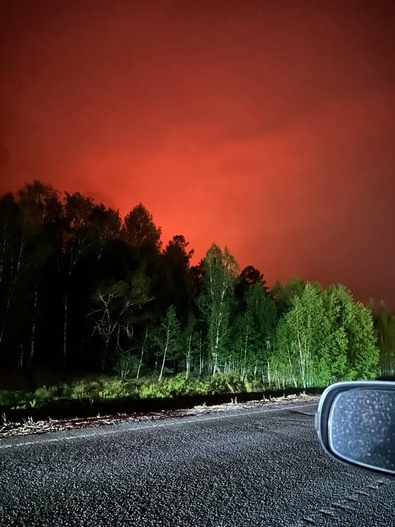Пожежі у Забайкаллі