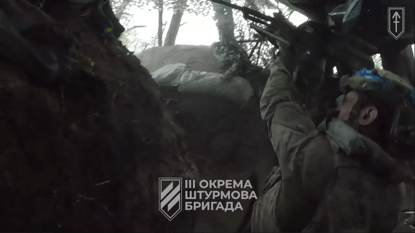 Интенсивные бои на Харьковском направлении, военные 3 ОШБр показали кадры боев, снятые на GoPro