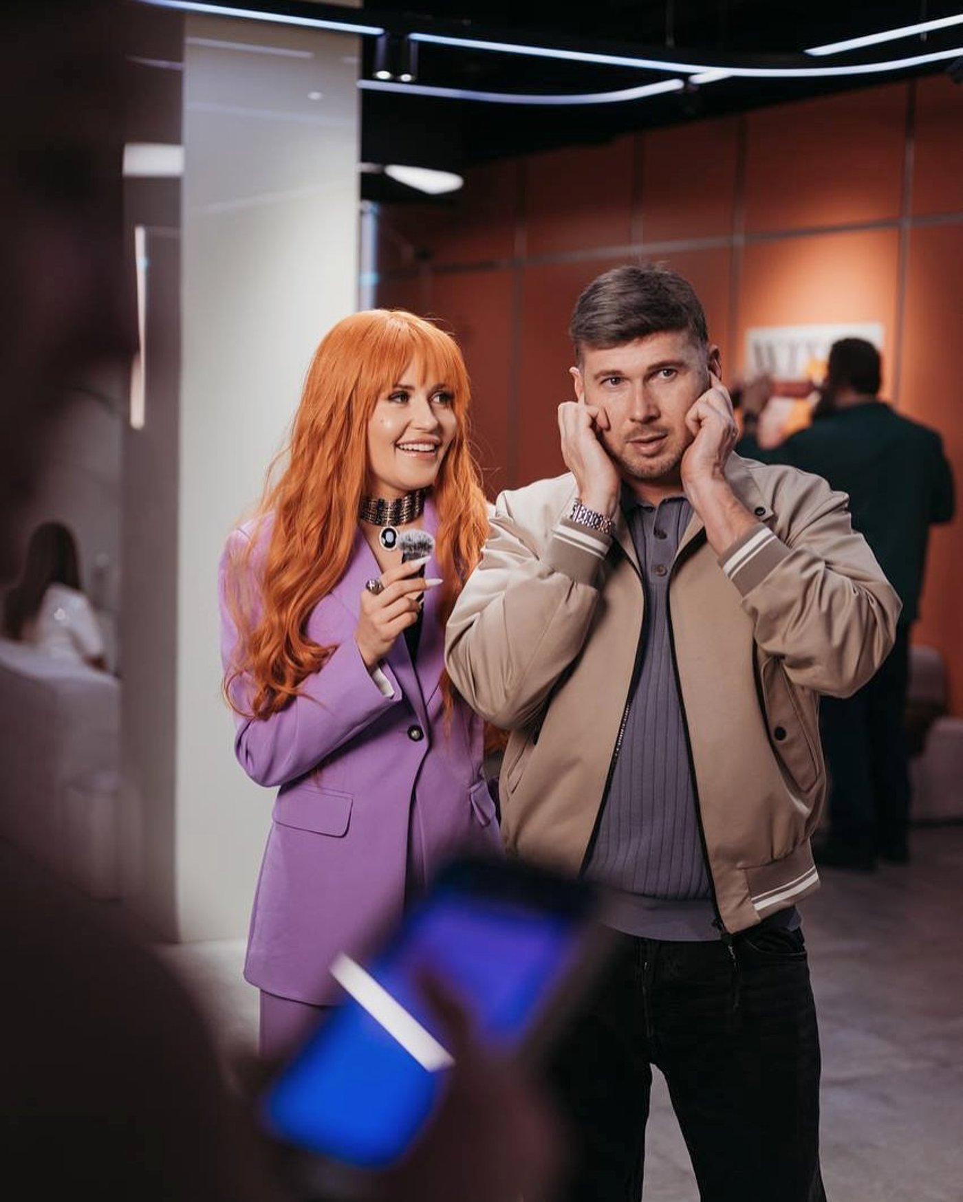 Наталка Денисенко та Олексій Комаровський разом знімають фільм - фото