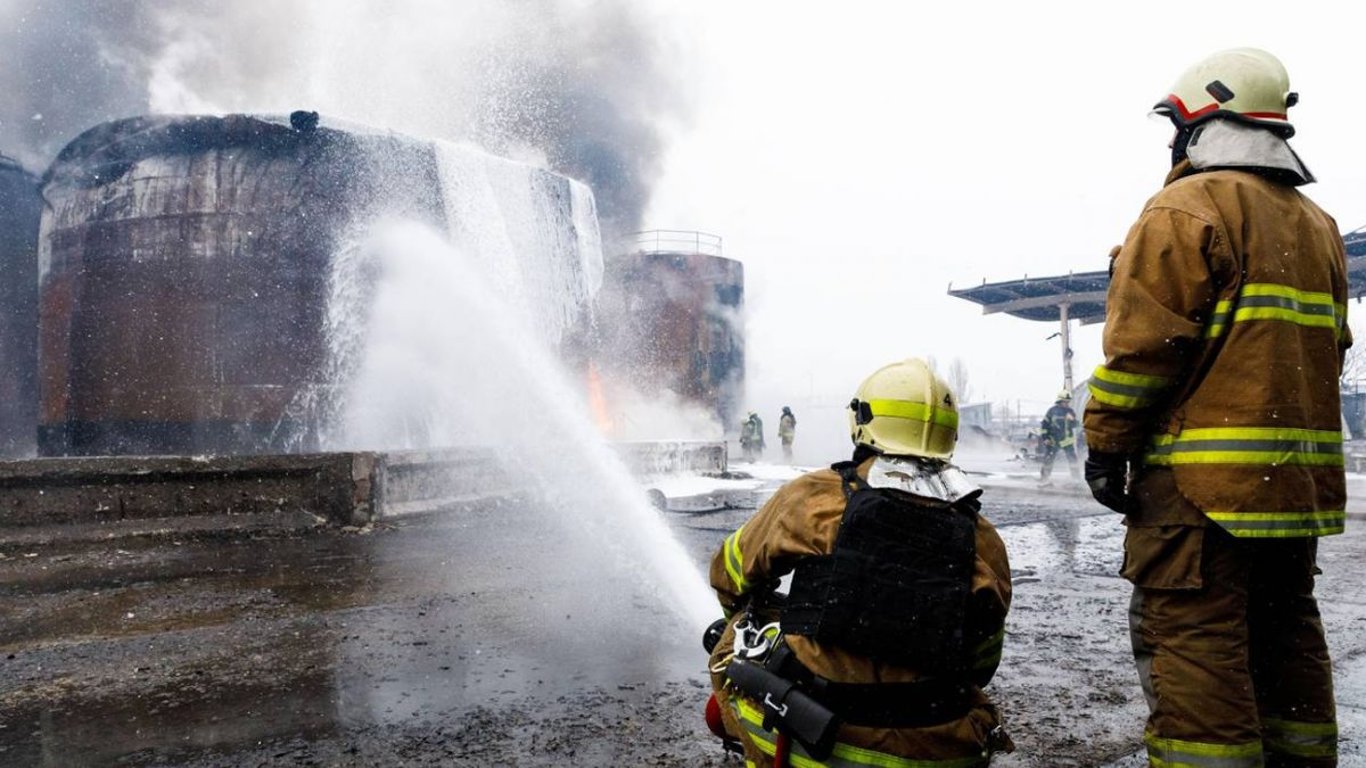 В Харькове в результате попадания произошел сильный пожар, — Терехов