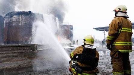 В Харькове в результате попадания произошел сильный пожар, — Терехов - 285x160