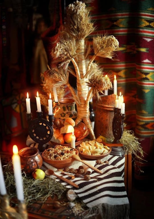 Стіл на Святвечір