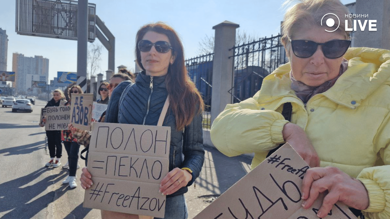 FreeAzov — в Одесі відбулася акція на підтримку українських військовополонених - фото 5