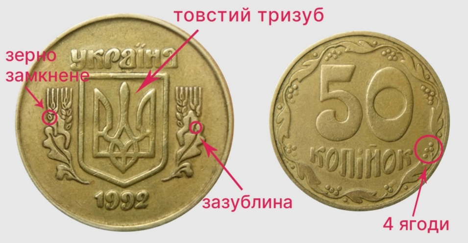 Українці можуть продати монети номіналом 50 копійок — яка їх ціна - фото 1