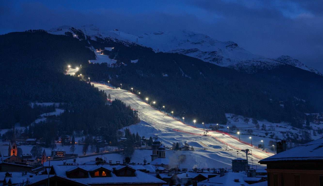Олимпийская трасса в Италии