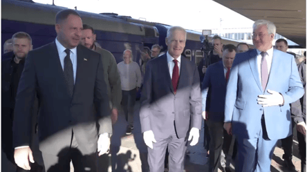 Norwegian Prime Minister arrives in Ukraine — video - 285x160