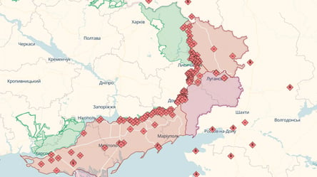 Актуальные онлайн-карты боевых действий в Украине: состояние фронта на 17 июля - 285x160
