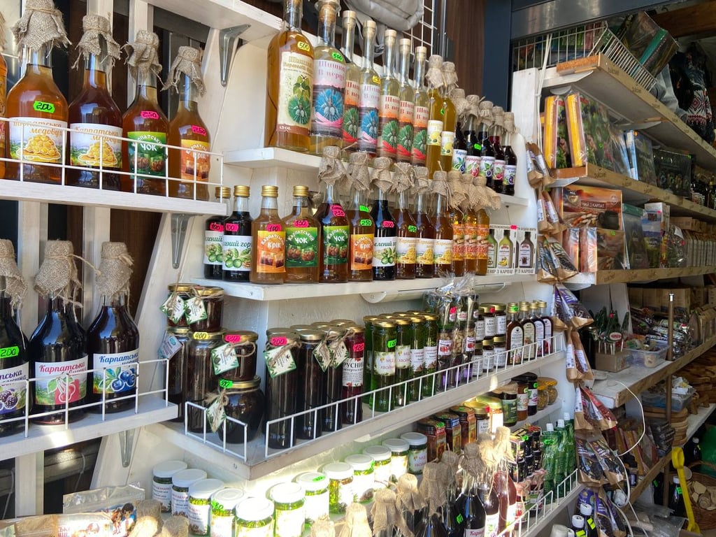 Напитки в Буковеле