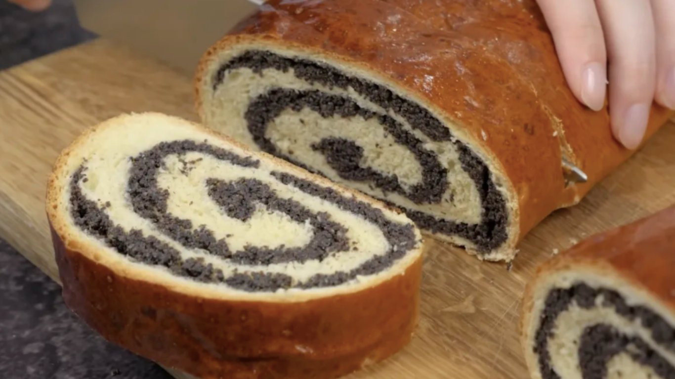 рецепт рулету з маковою начинкою