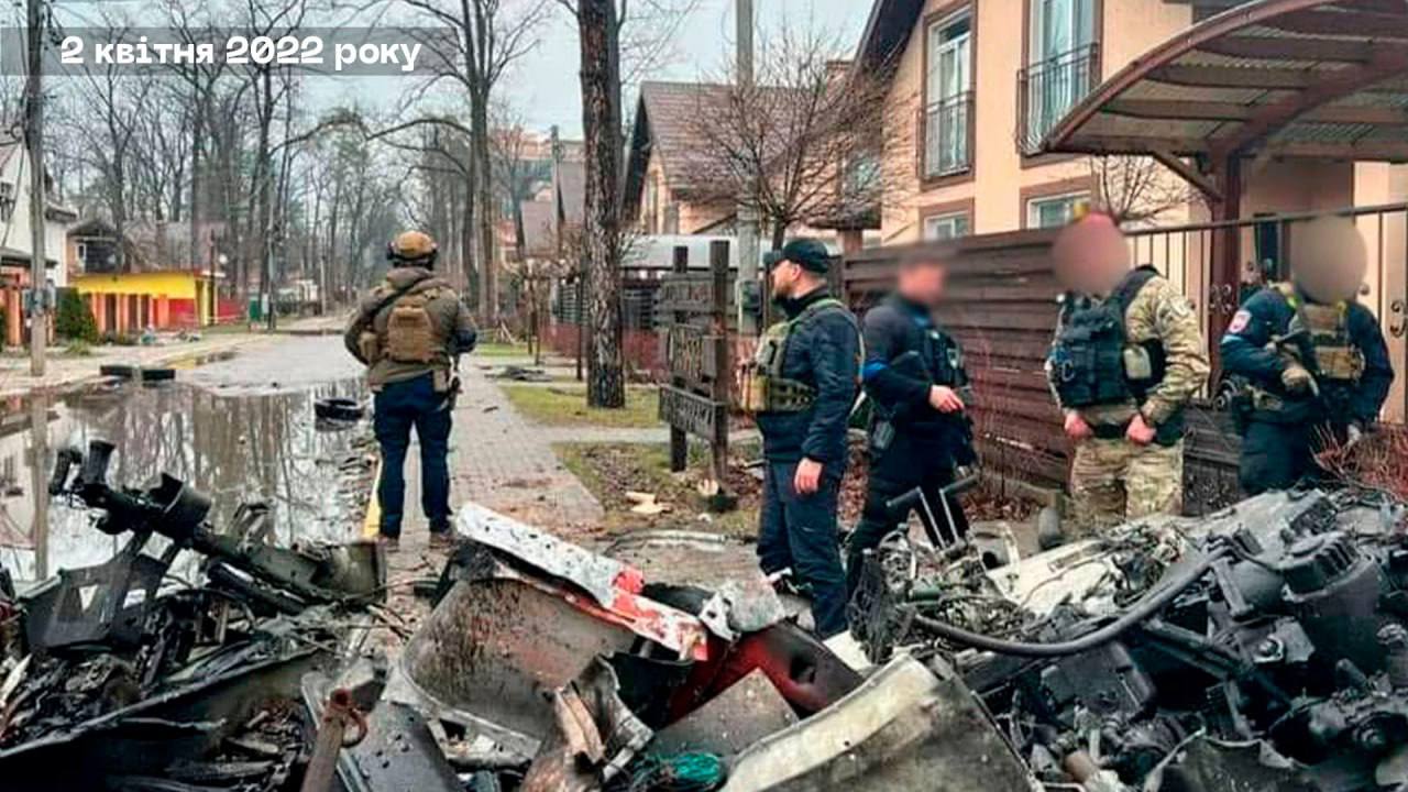 Поліцейські на деокупованій Київщині 2022 року