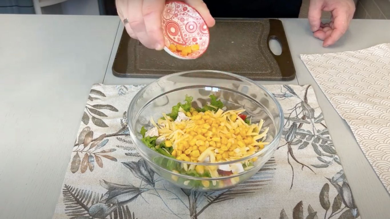 овощной салат рецепт