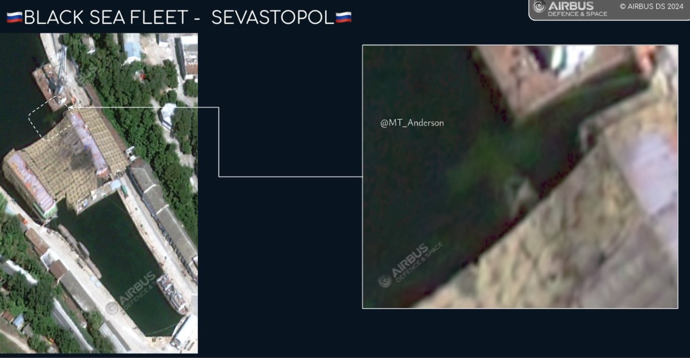 Росіяни підняли затоплену субмарину: фото