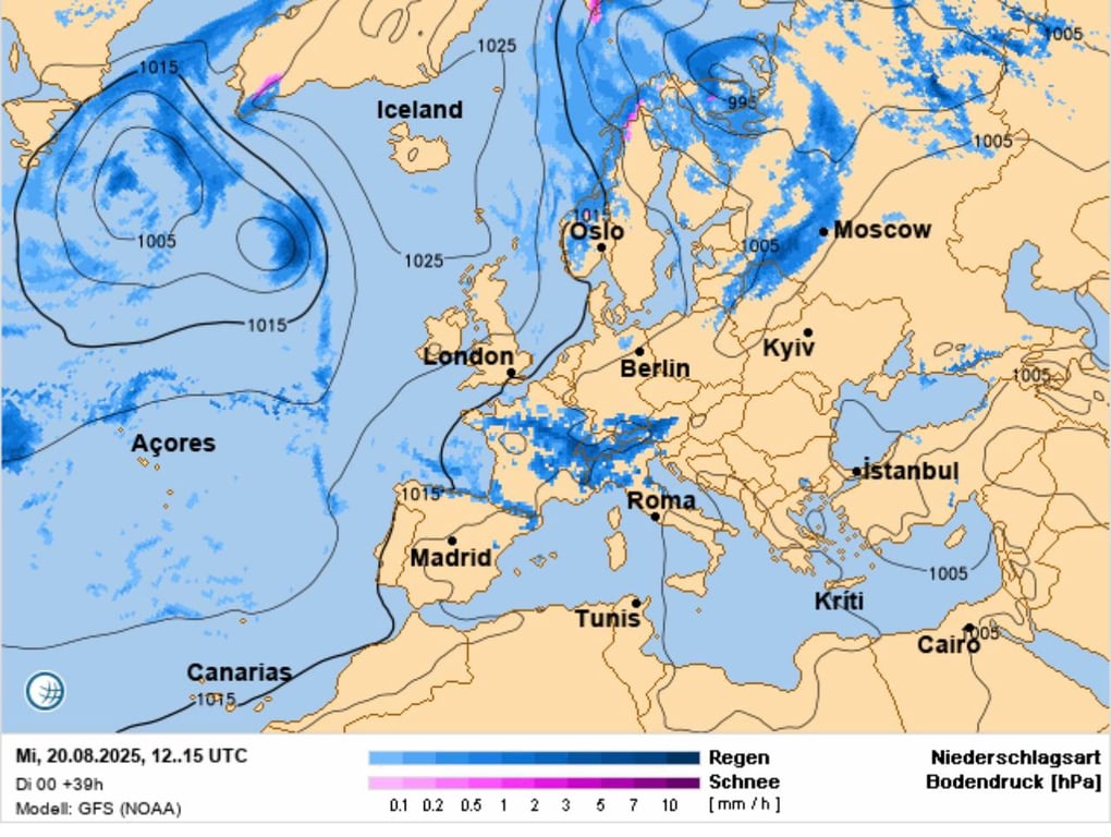 Погода в Україні 20 серпня