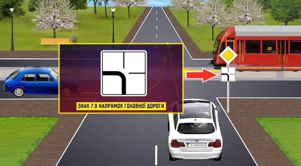Хитрый перекресток - кто из водителей авто должен пропустить трамвай - фото 2