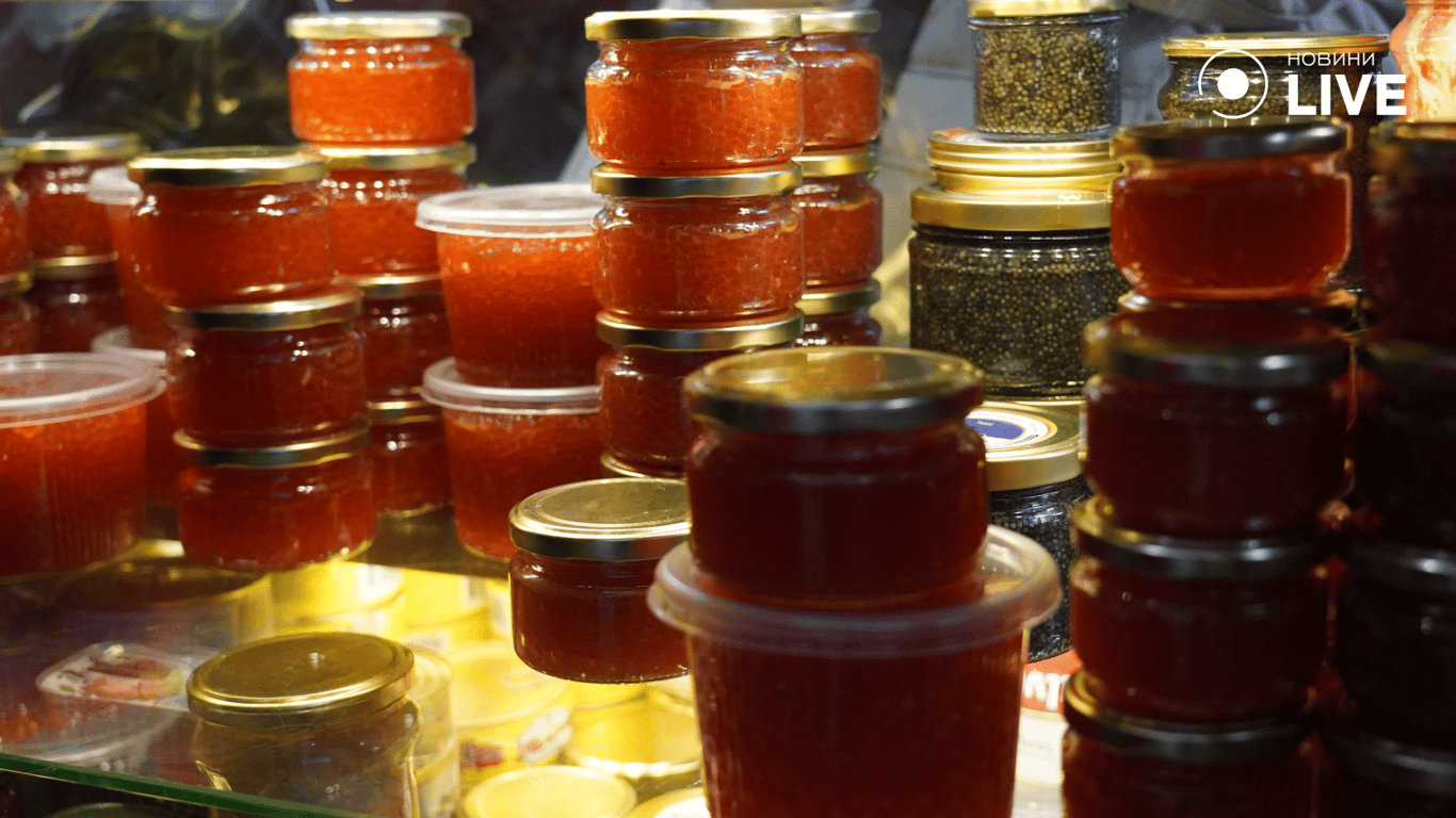 Ціна ікри на Привозі