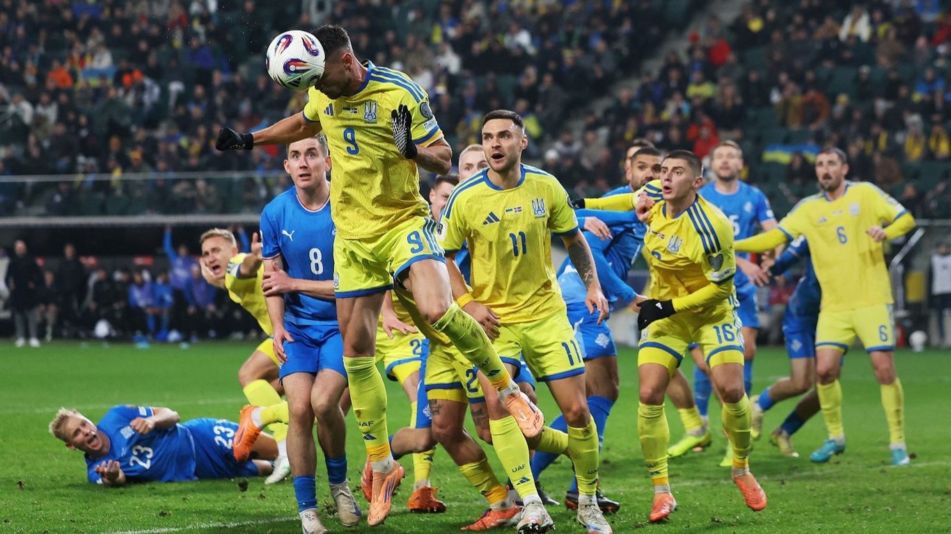 Украина — Исландия