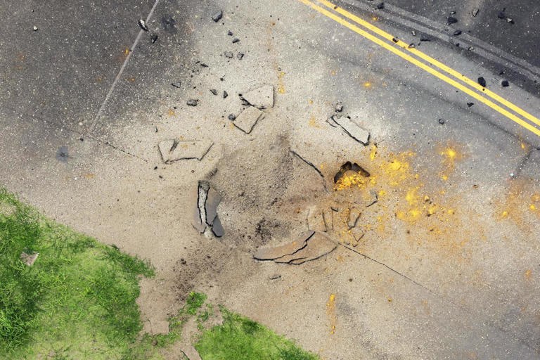 Бомба взорвалась в аэропорту Японии