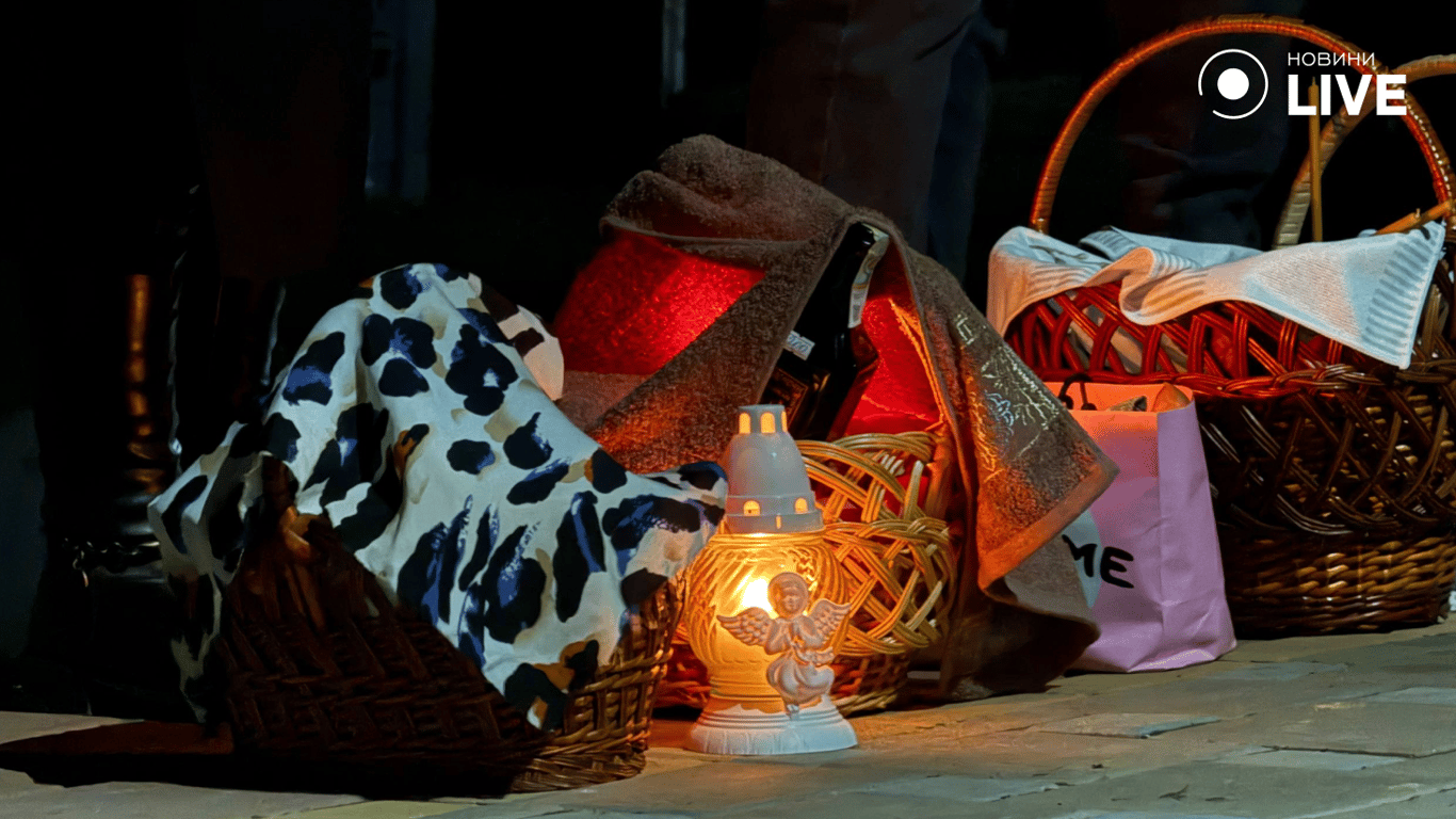 Святкові кошики на Великдень