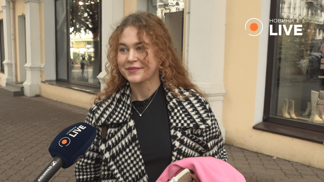 Поліна про закінчення війни перш за все. Фото: Новини.LIVE