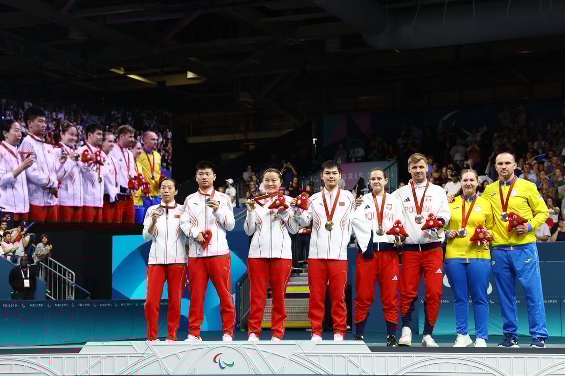 Паралимпийские чемпионы по настольному теннису