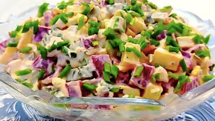 Салат со свеклой "по-новому" — на каждый день или на праздники - 285x160