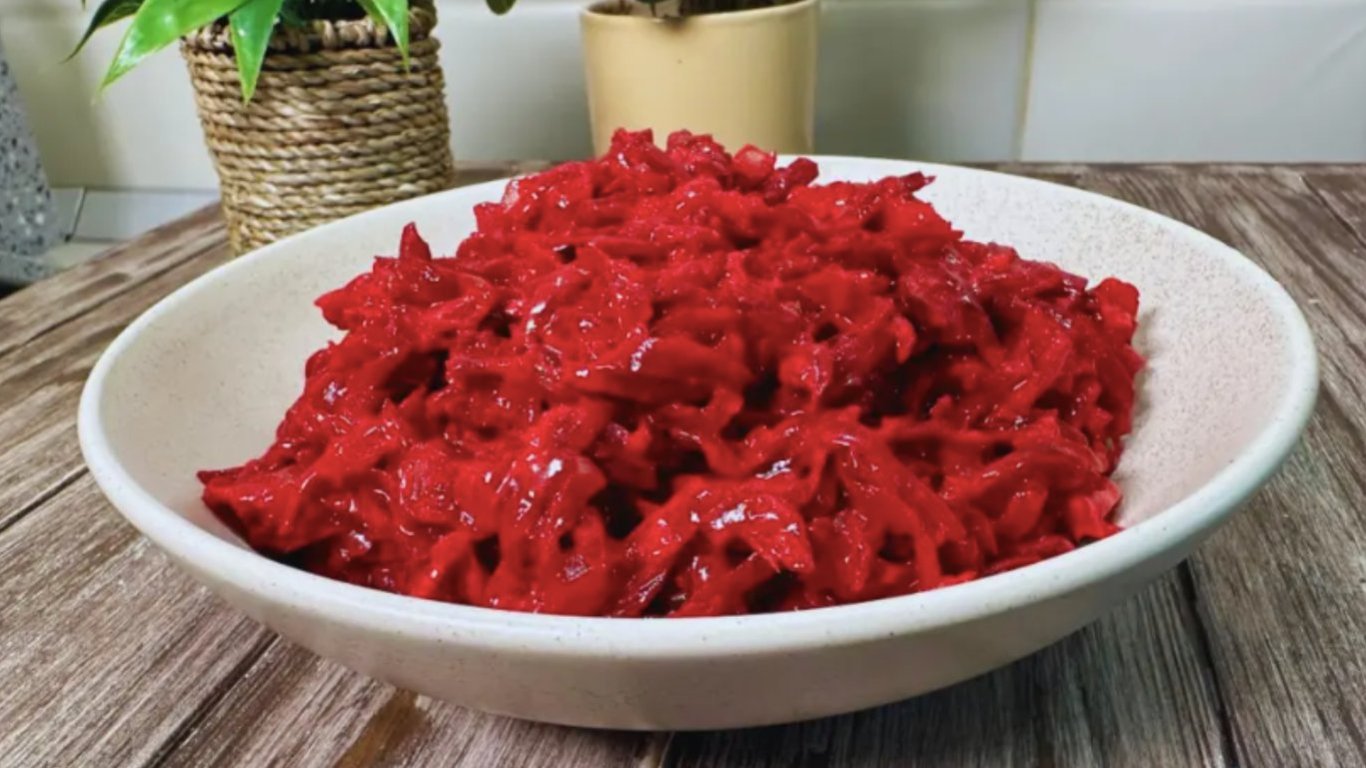 Салат з буряком: смачна альтернатива замість Вінегрета