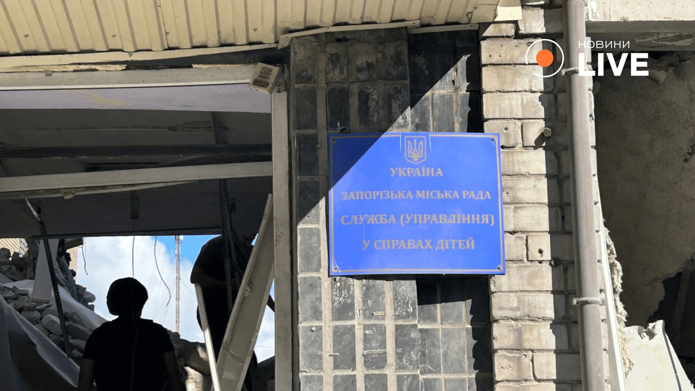 Удар по Запоріжжю 10 липня