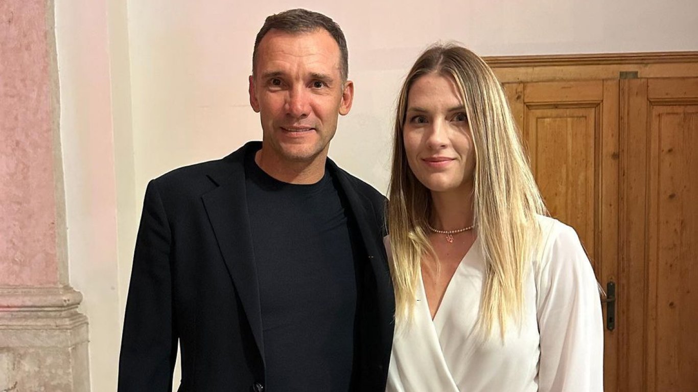 Ольга Харлан та Андрій Шевченко