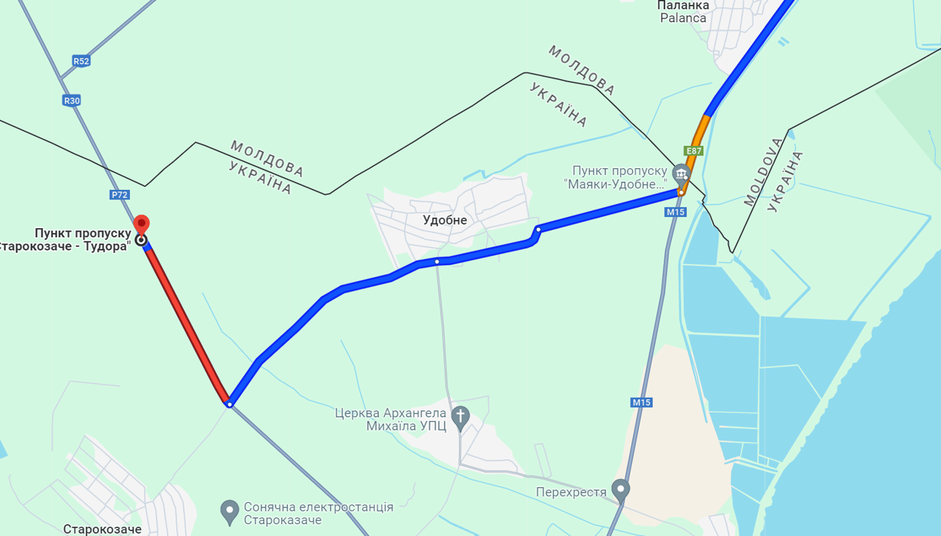 Затори до Старокозачого