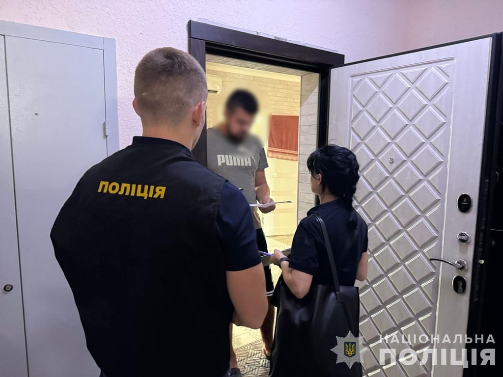 Обшуки. Фото: Нацполіція