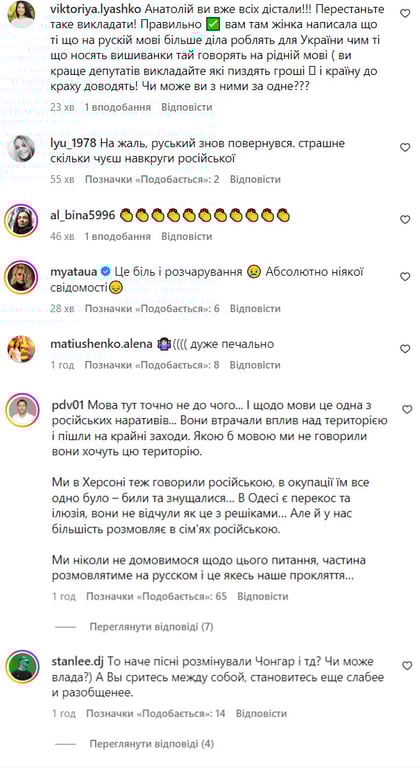 Комментарии Анатолич