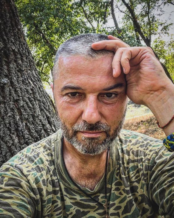 Александр Цебрий на фронте