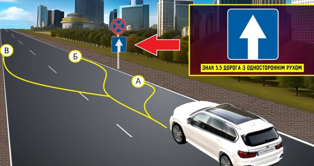 Быстрый тест по ПДД - где разрешено остановиться водителю - фото 2