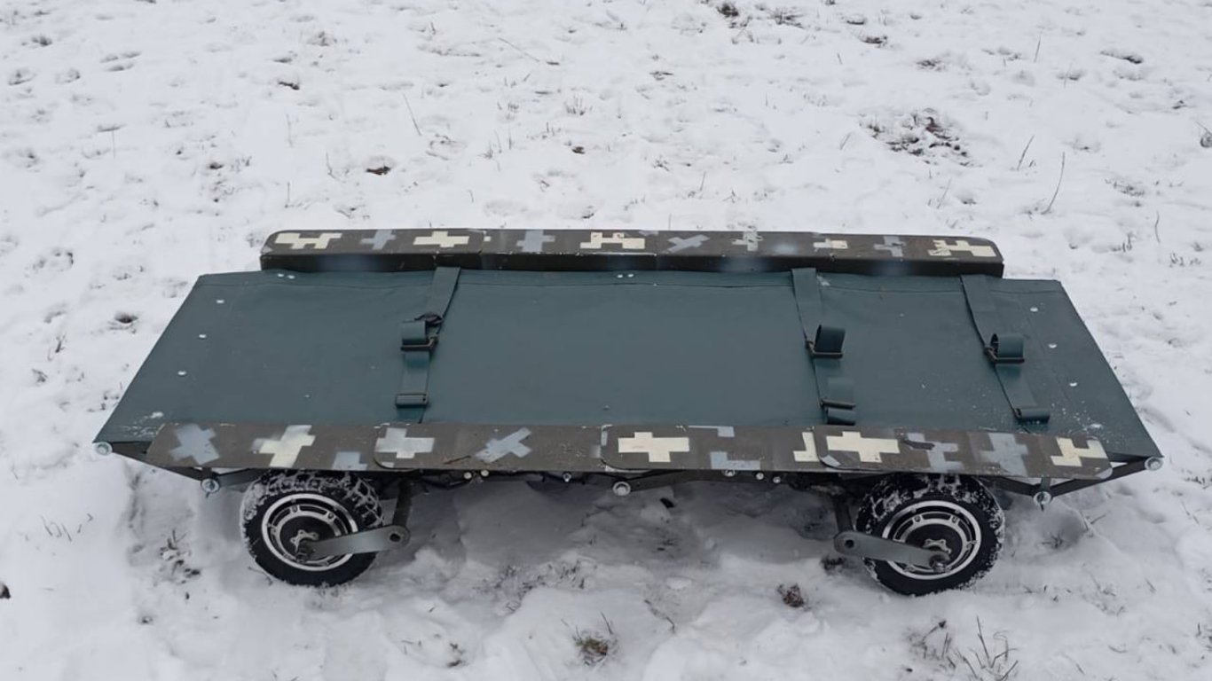 В Україні розробили дистанційно керовану платформу для евакуації поранених військових