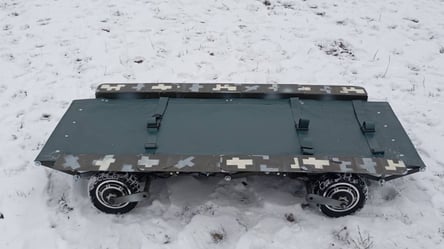 В Украине разработали дистанционно управляемую платформу для эвакуации раненых военных - 285x160