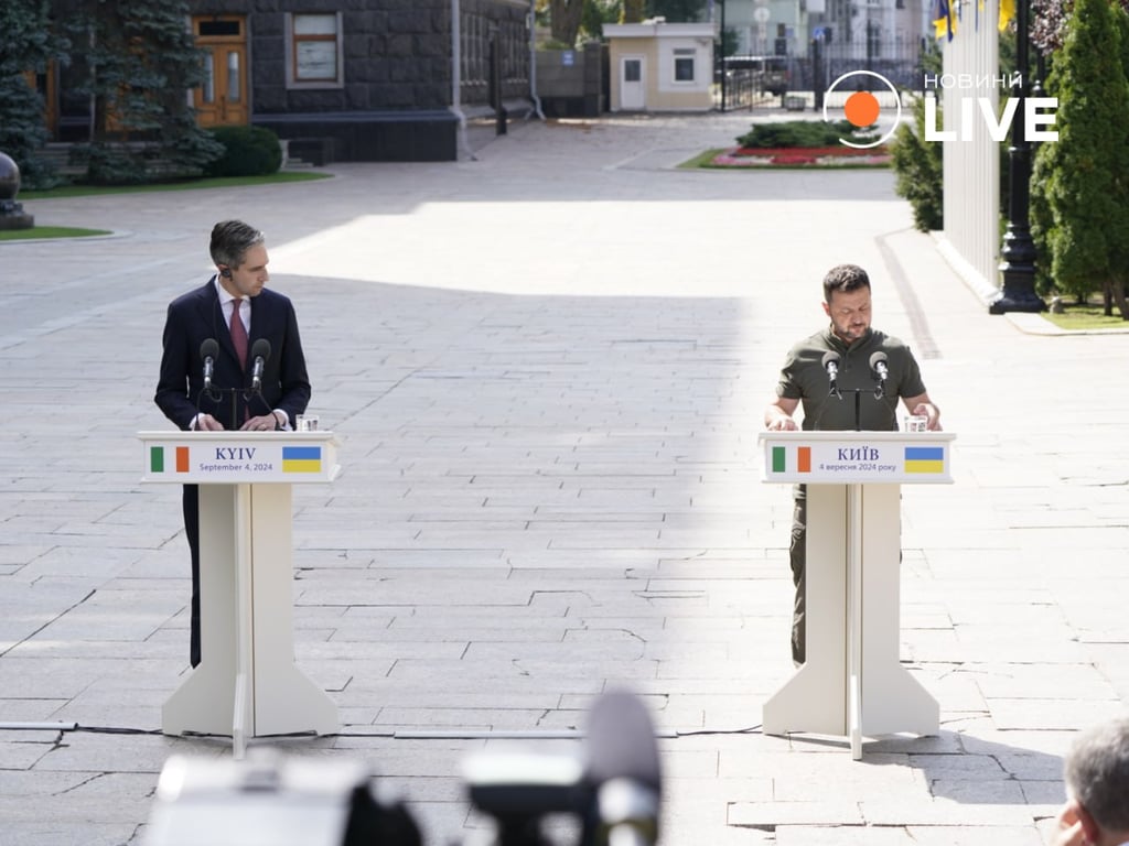 прем'єр Ірландії та Зеленський