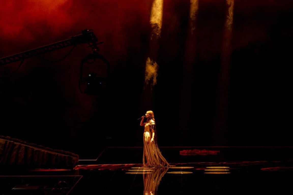 Співачка Jerry Heil на першій репетиції Євробаченні-2024. Фото: instagram/eurovision