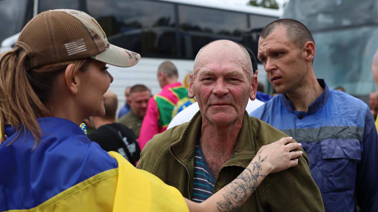 Українські воїни, яких повернули з полону 24 травня