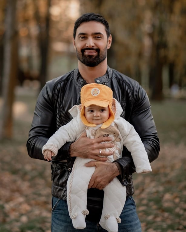 Козловський показав свого сина