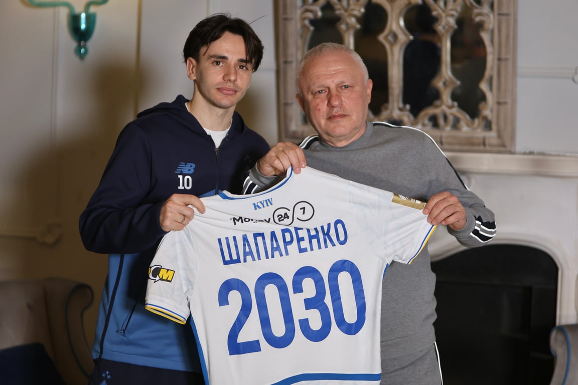 Николай Шапаренко подписал новый контракт с Динамо