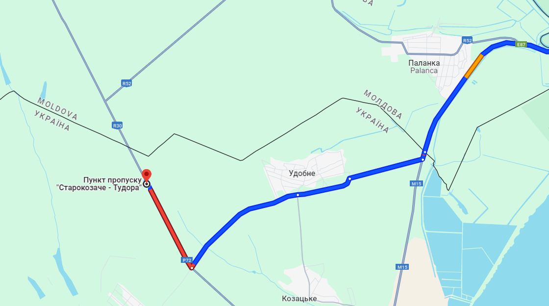 Затори на Старокозачому 17 травня