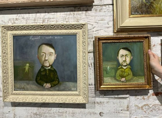 Гапчинская написала картины с Будановым