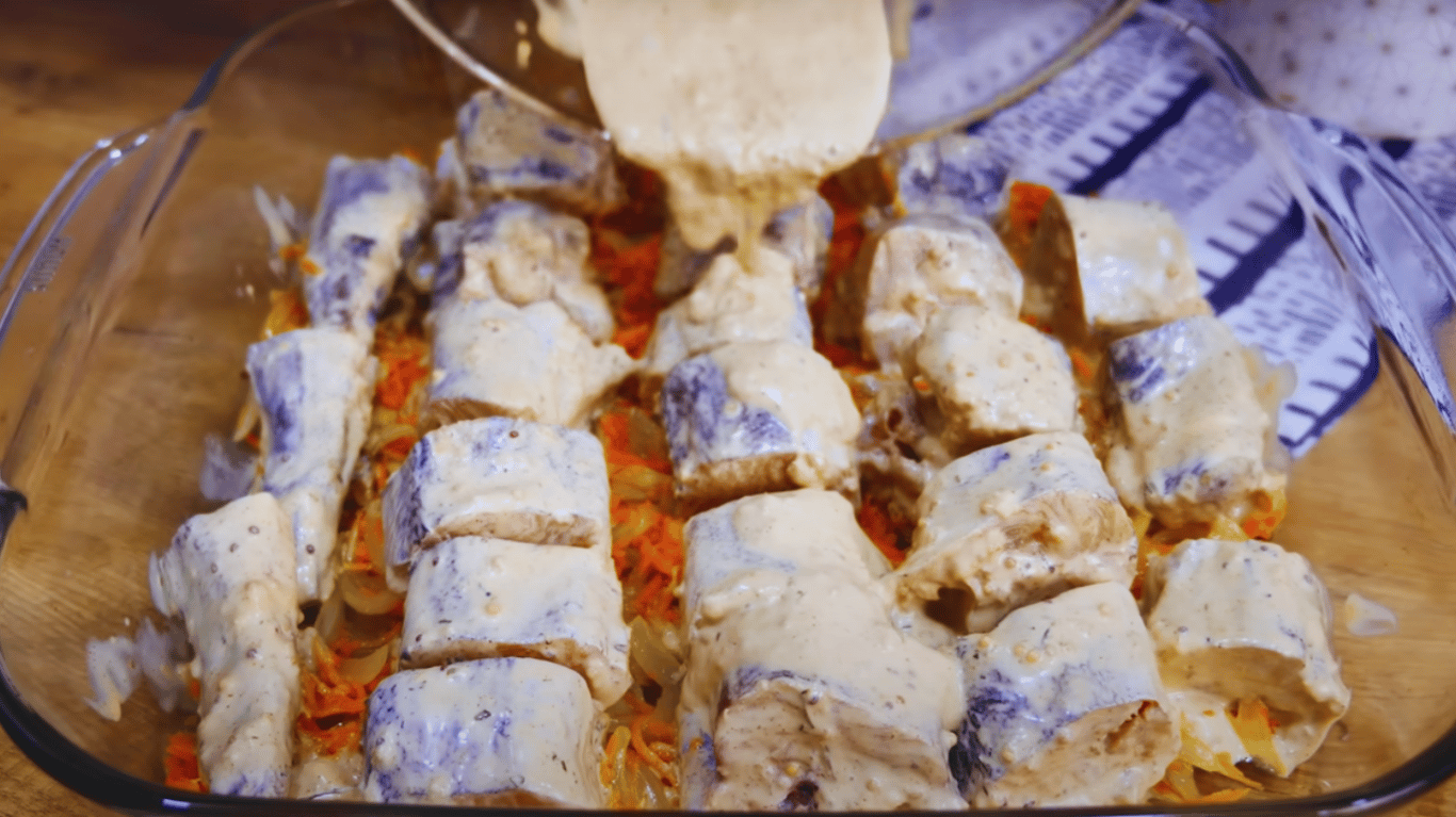 рецепт хека в духовці