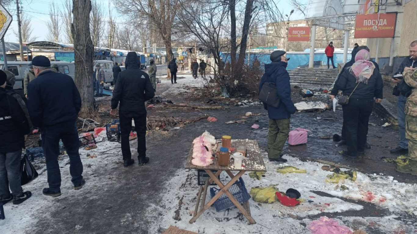 Сили оборони заявили про непричетність до обстрілу ринку в Донецьку