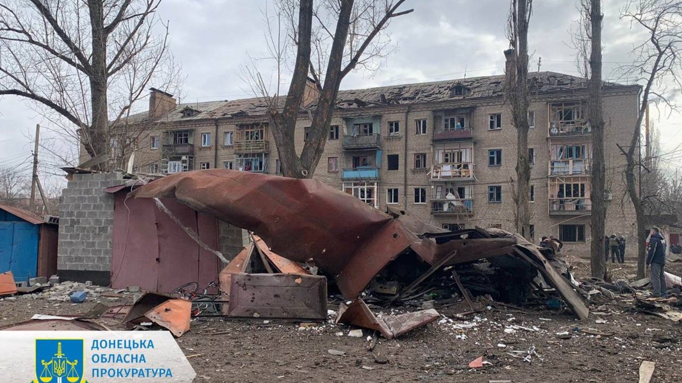 Обстрел Константиновки 28 января: данные о пострадавших в результате атаки и фото последствий