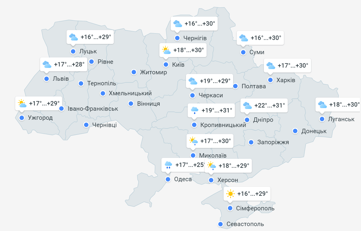 Грім та блискавиці — синоптики попереджають одеситів про сильну грозу сьогодні - фото 3