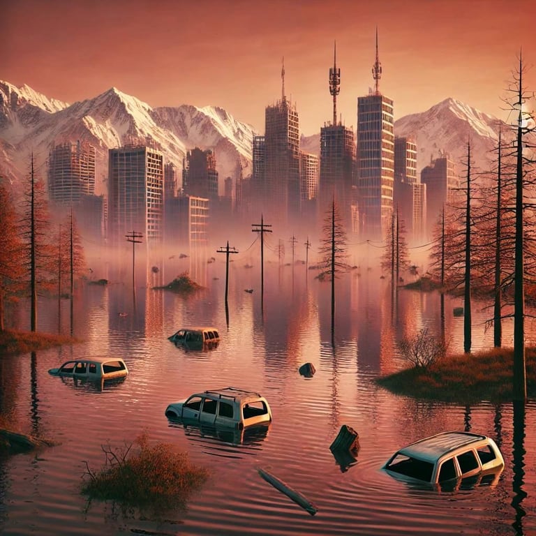 Как выглядит Земля после глобального потепления