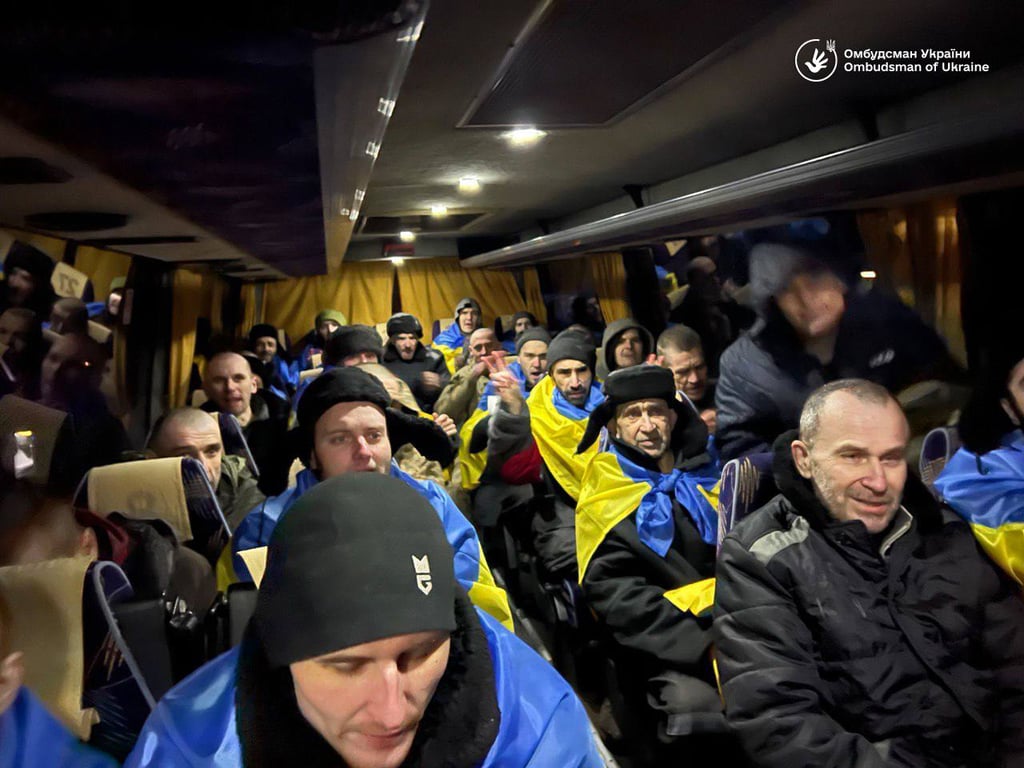 Украинцы, которые вернулись из российского плена 3 января 2024 года